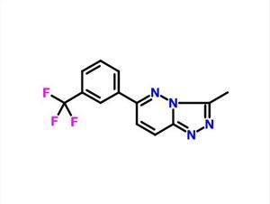3-metyl-6 - [- 3- (trifluormetyl) fenyl] -1,2,4-triazolo [4,3-b] pyridazin CAS 66548-69-4