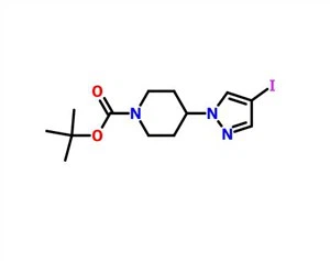 Tert-butyl 4- (4-jod-1 H-pyrazol-1-yl) piperidin-1-karboksylat CAS 877399-73-0