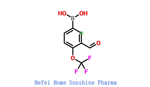 [3-Formyl-4-(trifluorometoksy)fenyl]boronsyre CAS 1310383-91-5