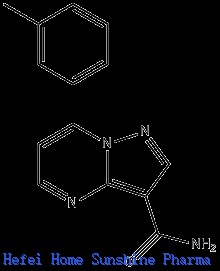 Pyrazolo [1,5-a] pyrimidin-3-karboksamid, 7- (3-metylfenyl)-CAS 125079-83-6