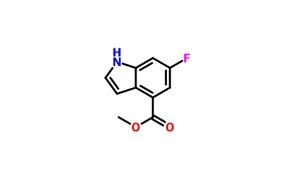 6-Fluoro-1H-indole-4-karboksylsyre Metyl Ester CAS 1082040-43-4