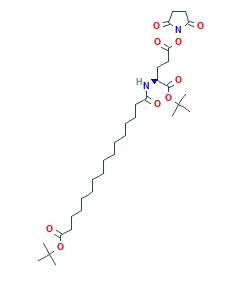 OtBu-Heksadekadioyl-L-Glu(OSu)-OtBu CAS 843666-26-2